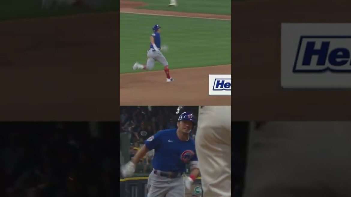 Turning on the JETS for the inside the park homer for Seiya Suzuki!!