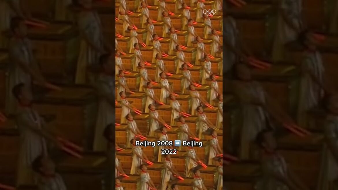 The most iconic moment from the Beijing 2008 Opening Ceremony 🔥