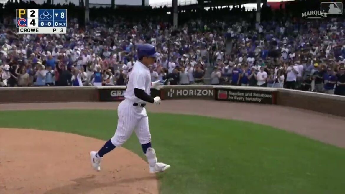 Seiya Suzuki's Long Solo Home Run