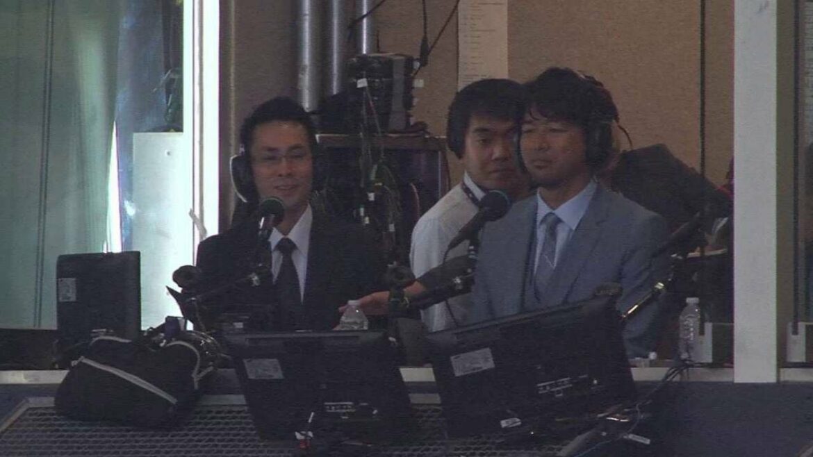 LAD@SD: Maeda shown on the Japanese broadcast LAD@SD: Maeda shown on the Japanese broadcast