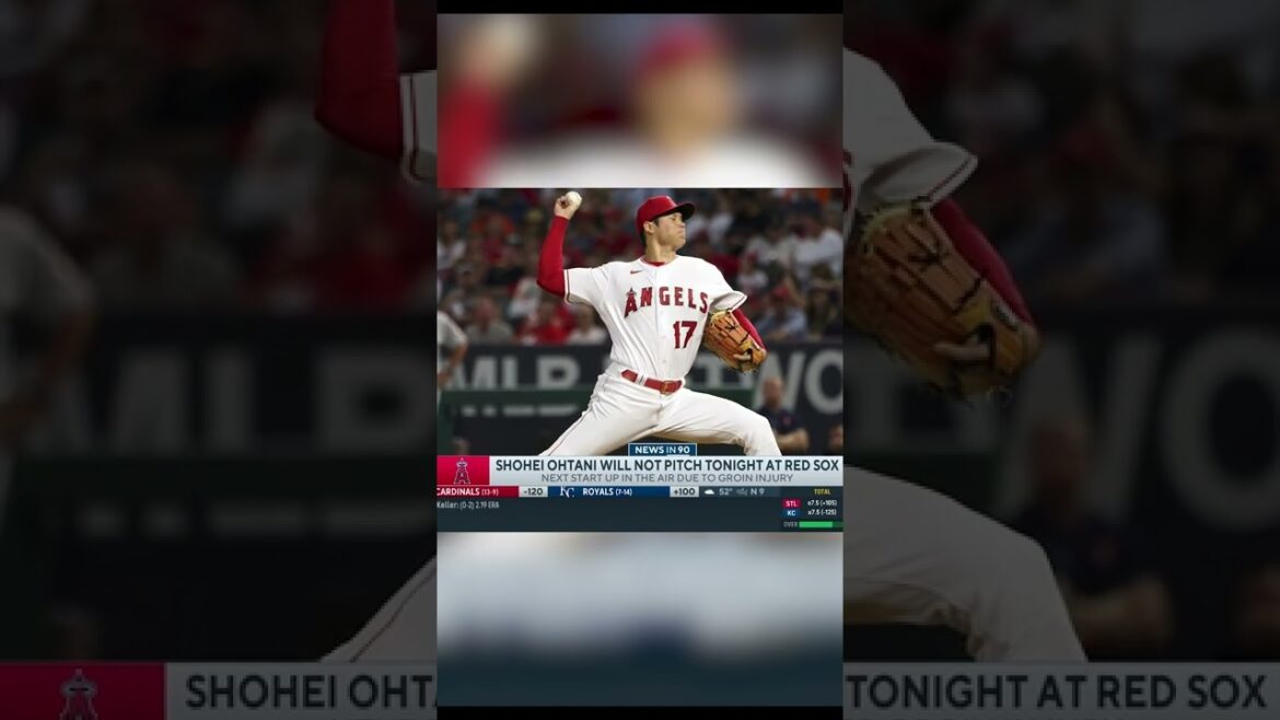 Shohei Ohtani WILL NOT pitch against Red Sox #shorts