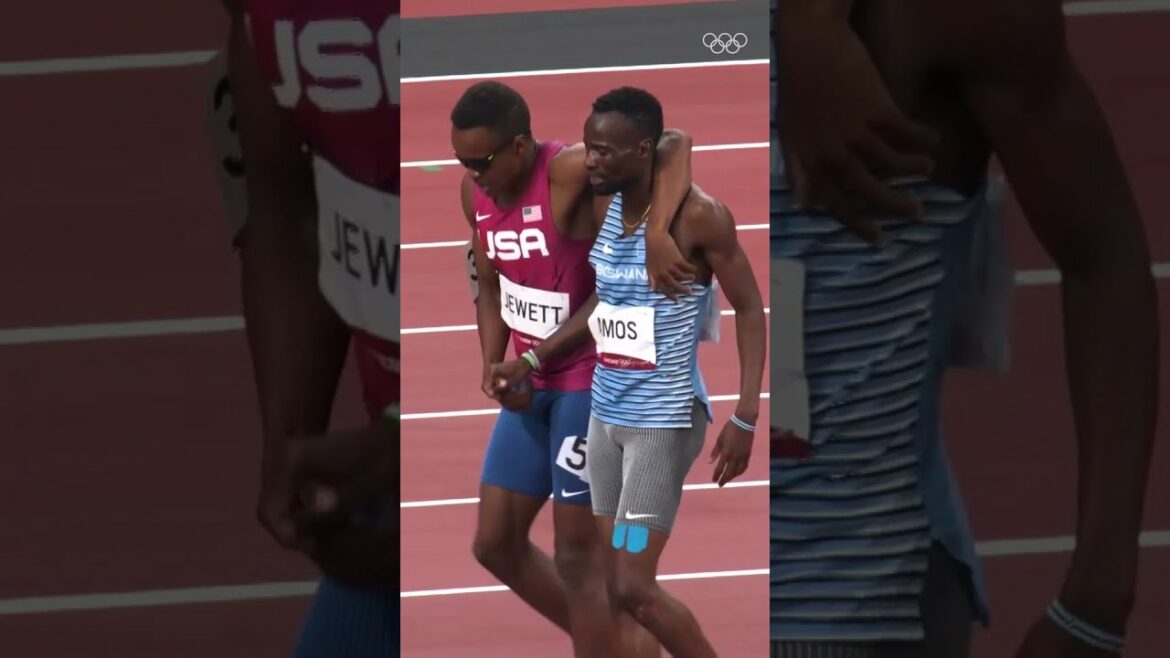 This is what the Olympic spirit looks like! 🙌 #Shorts