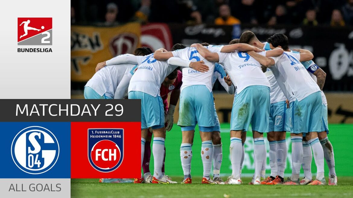 Dream Goal from Itakura!  |  FC Schalke - Heidenheim 3-0 |  Highlights |  MD 29 - Bundesliga 2 - 21/22