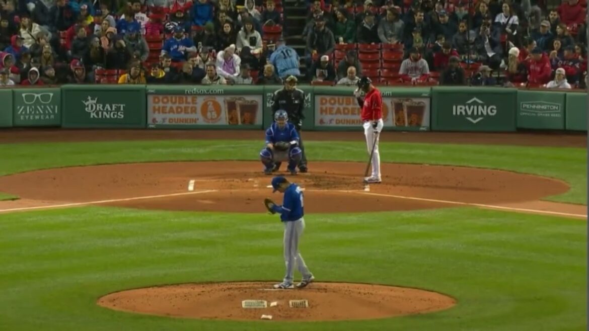 Yusei Kikuchi licks his fingers while standing on the rubber and Angel Hernandez call ball Yusei Kikuchi licks his fingers while standing on the rubber and Angel Hernandez call ball