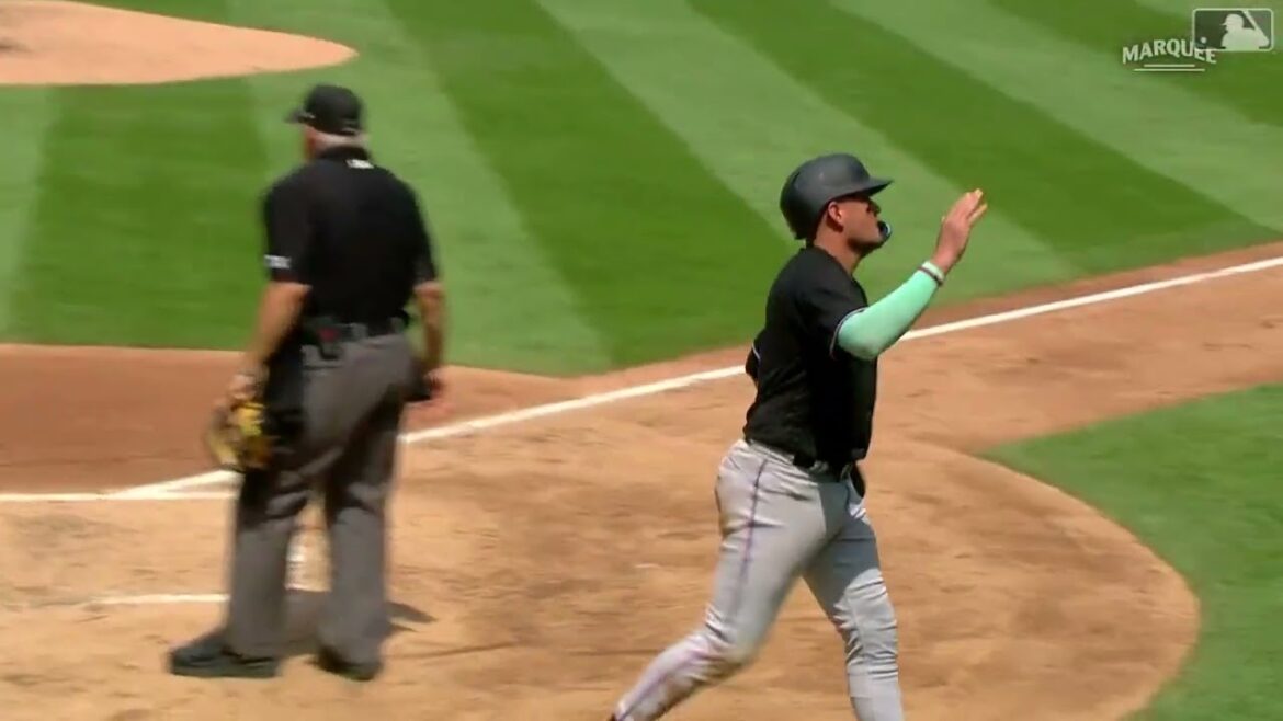 Seiya Suzuki Nails Miguel Rojas at Home