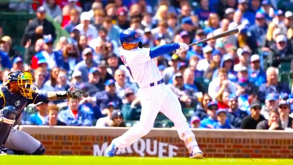 Seiya Suzuki Slow Motion Home Run Baseball Swing Hitting Mechanics Highlights