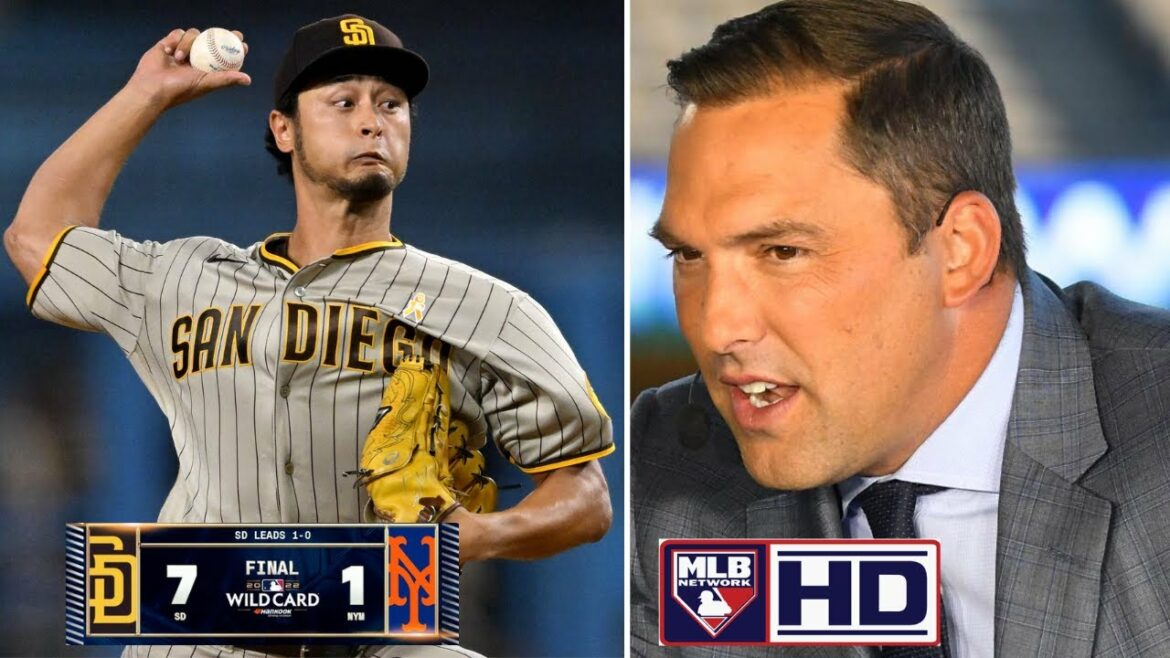 MLB Network "impressed" to Yu Darvish pitches help Padres to 7-1 win over Mets in Wild Card Opener