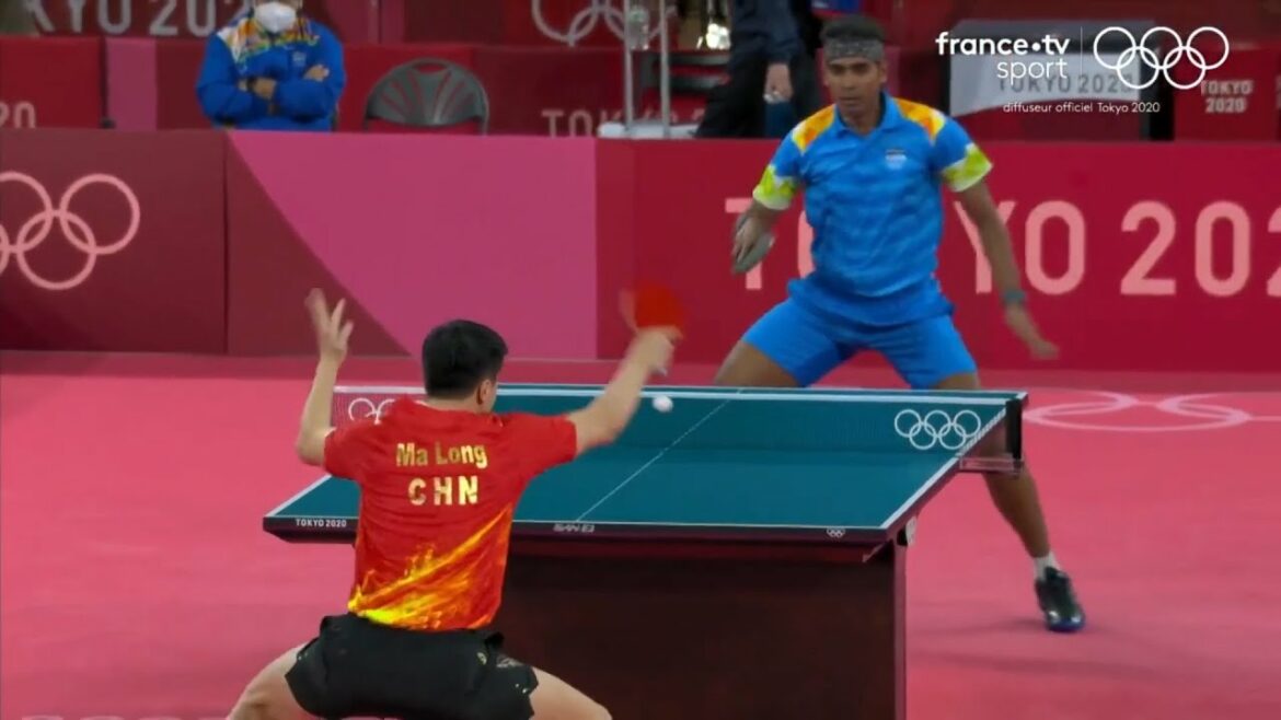 Ma Long is on fire VS Kamal Achanta – Olympic Games Tokyo 2020 Ma Long is on fire VS Kamal Achanta - Olympic Games Tokyo 2020