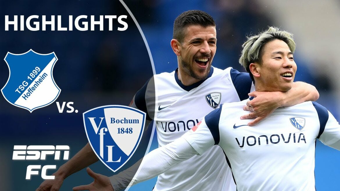 Hoffenheim’s UCL hopes take a hit with loss vs. Bochum | Bundesliga Highlights | ESPN FC