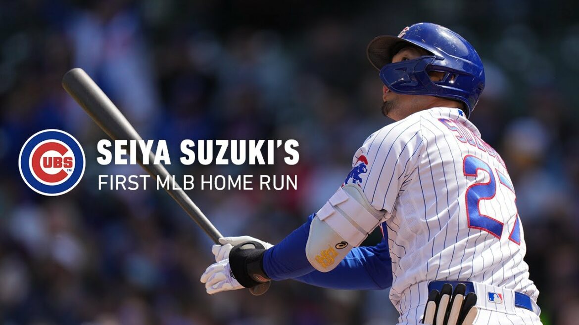 Cubs Outfielder Seiya Suzuki Hits First MLB Home Run at Wrigley Field