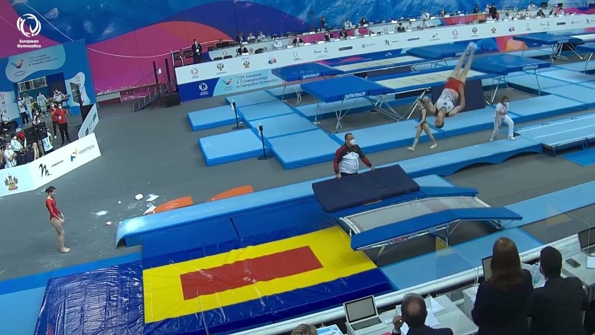 Daniel SCHMIDT (GER) - 2021 European bronze medallist, Double Mini-Trampoline