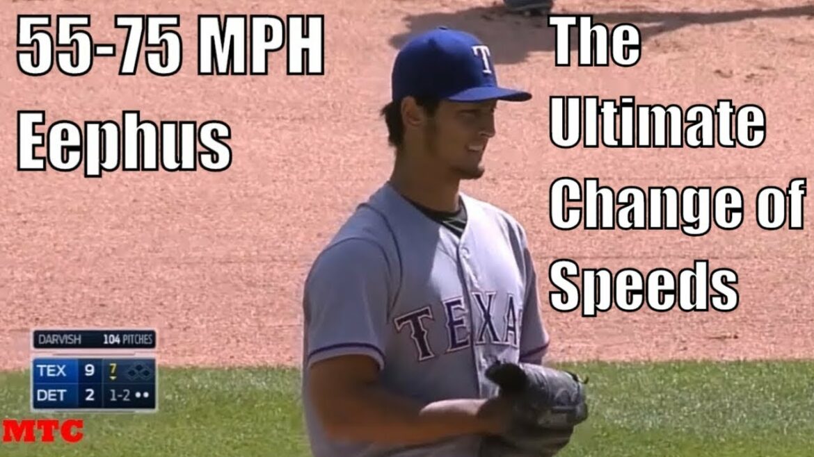 Yu Darvish Showing Off His Eephus
