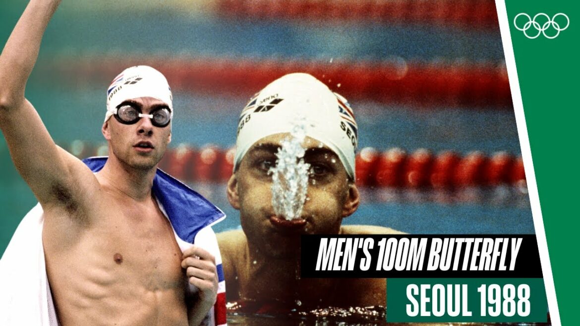 Full Men's 100m Butterfly Final at Seoul 1988 🏊🏻‍♂️