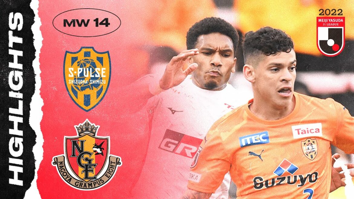 A Last-minute Goal from Yuki Soma! | Shimizu S-Pulse 1-2 Nagoya Grampus | MW 14 | 2022 J1 LEAGUE A Last-minute Goal from Yuki Soma! | Shimizu S-Pulse 1-2 Nagoya Grampus | MW 14 | 2022 J1 LEAGUE