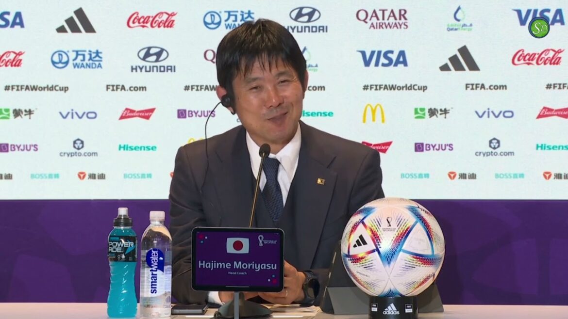 Hajime Moriyasu |  Press conference |  Japan eliminated from the World Cup |  Japan 1(1)-(3)1 Croatia