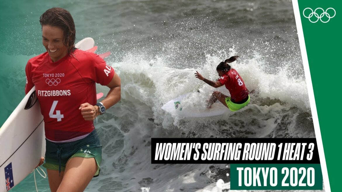 Women’s Surfing Round 1 Heat 3 Tokyo 2020! Women's Surfing Round 1 Heat 3 Tokyo 2020!