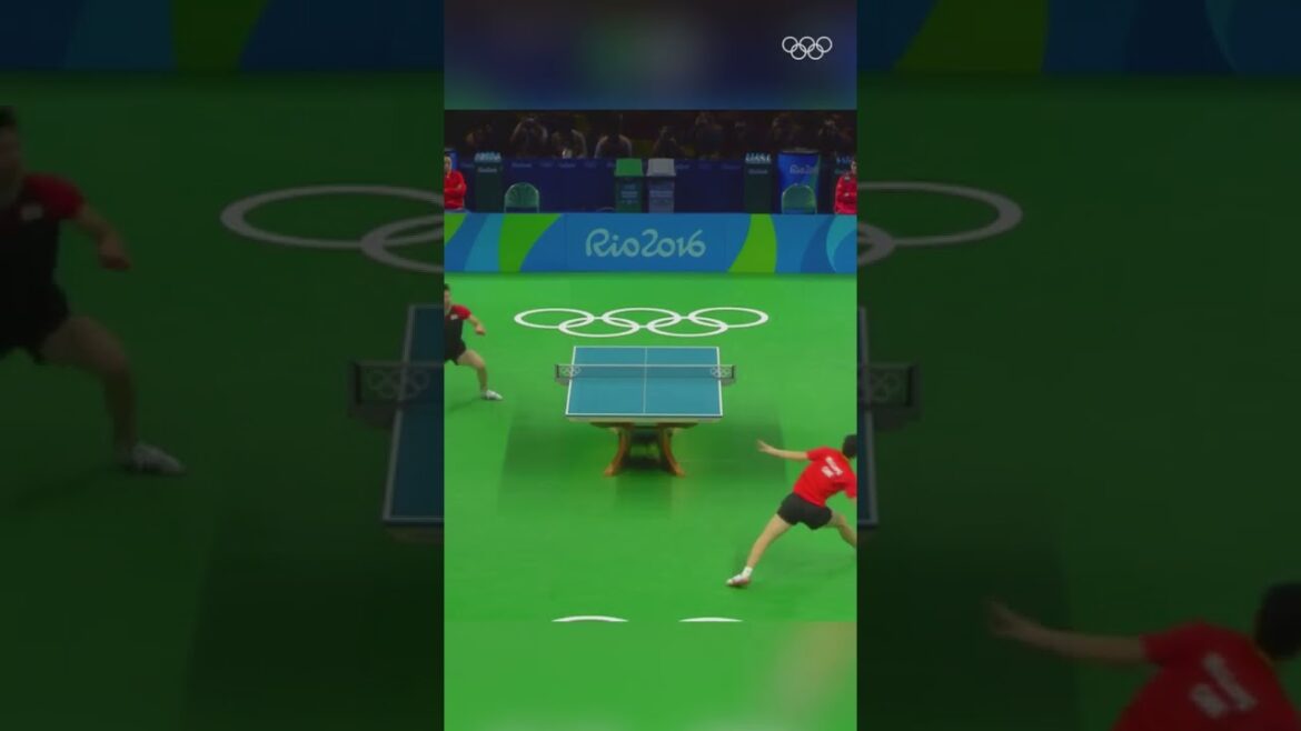 Greatest table tennis point ever? What do you think? #Shorts Greatest table tennis point ever? What do you think? #Shorts