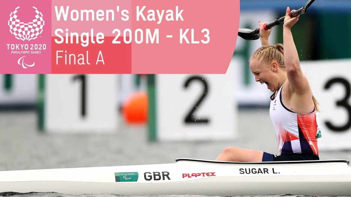 Women’s Kayak Single 200M – KL3 | Final A | Canoe Sprint | Tokyo 2020 Paralympic Games Women's Kayak Single 200M - KL3 | Final A | Canoe Sprint | Tokyo 2020 Paralympic Games