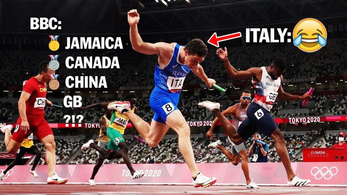 HILARIOUS: BBC prediction on 4x100 favourites is ALL WRONG!!! 😂 - Tokyo Olympics 2020 men's final