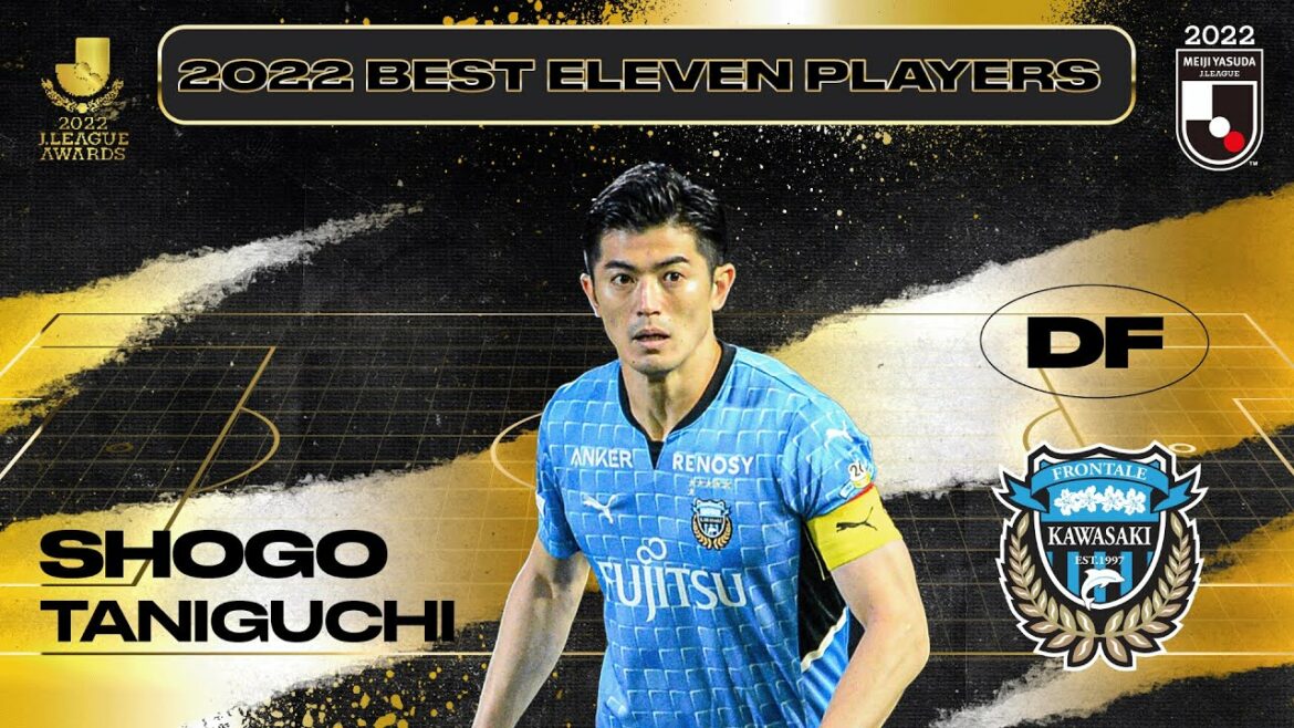 Shogo Taniguchi | Kawasaki Frontale | 2022 MEIJI YASUDA J1 LEAGUE Best Eleven Award