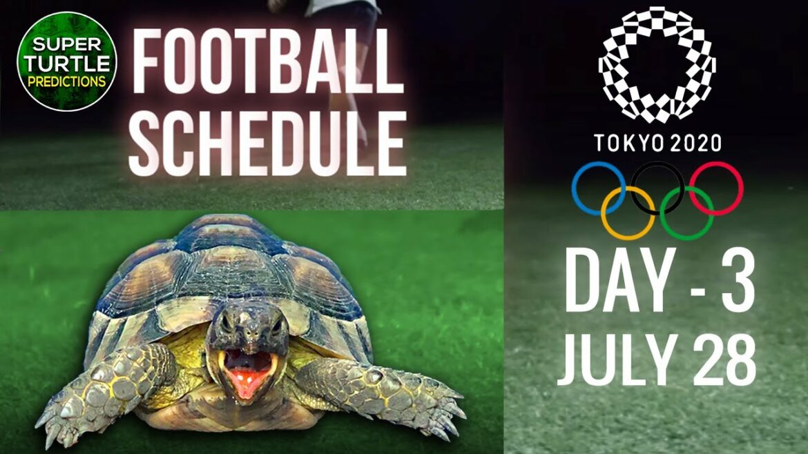 Olympics 2021 ⚽ Olympic Games 2020 Tokyo 🐢 Football Schedule / Predictions #shorts