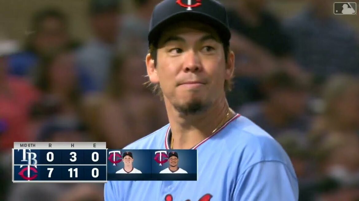 [投球ハイライト] Kenta Maeda pitches well against the Rays, who are the leaders of the East Division, and wins his 6th game with no runs in the 6th inning!