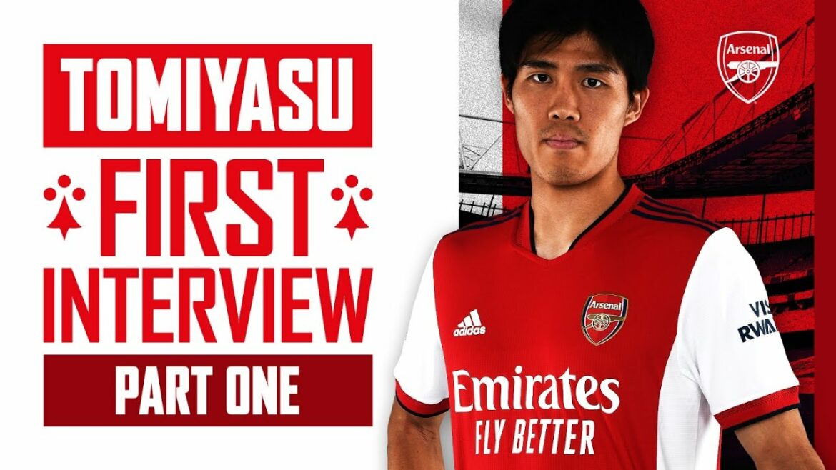 Takehiro Tomiyasu’s first interview | Welcome to The Arsenal | Part One Takehiro Tomiyasu's first interview | Welcome to The Arsenal | Part One