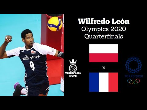 Wilfredo León – Olympic Games Tokyo 2020 – France vs Poland – Quarterfinals – Men’s Volleyball Wilfredo León - Olympic Games Tokyo 2020 - France vs Poland - Quarterfinals - Men's Volleyball