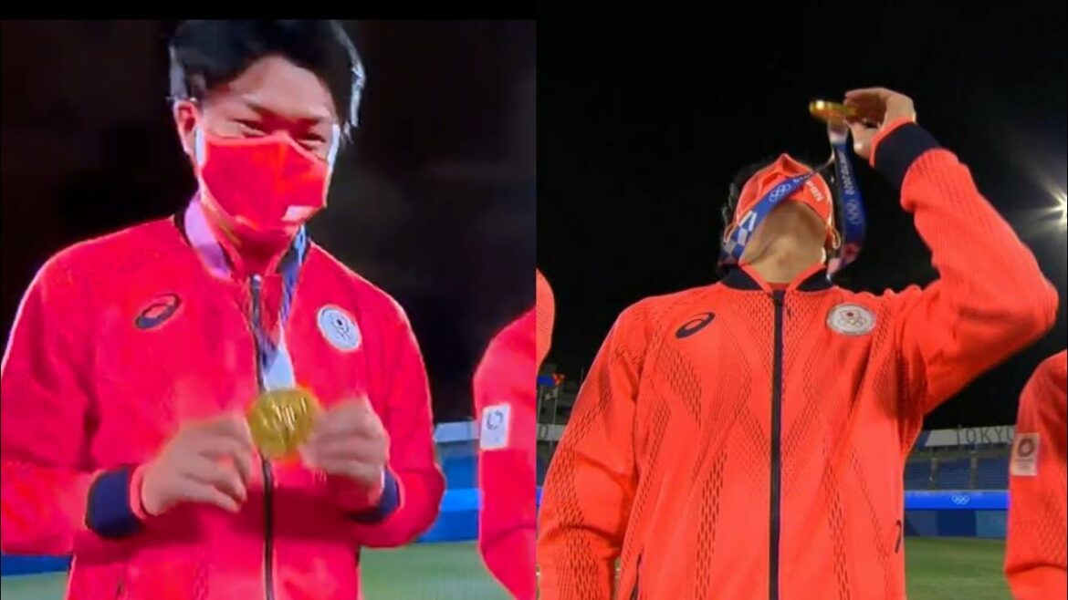 Tokyo Olympics Yudai Ohno Dedicates the gold medal to Yusuke Kinoshita The best present for his late comrade Samurai Japan Chunichi Dragons Professional Baseball Japan National Team Gold Soul Award Ceremony