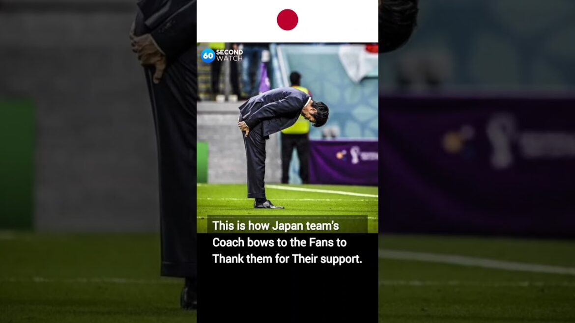 Pure Class – The way Japan Team coach thanks to their fans! #Japan #FIFAWorldCup #shorts Pure Class - The way Japan Team coach thanks to their fans! #Japan #FIFAWorldCup #shorts