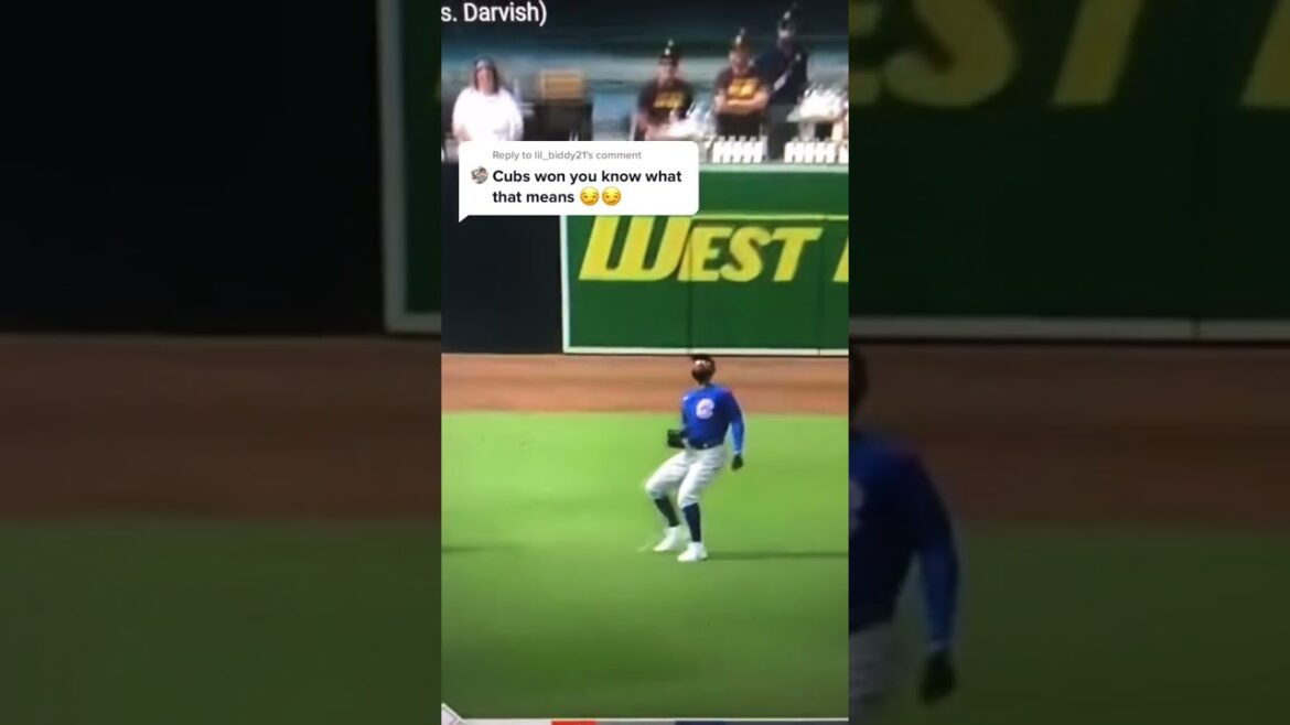 Chicago cubs defeat Yu Darvish 3 1 #shorts