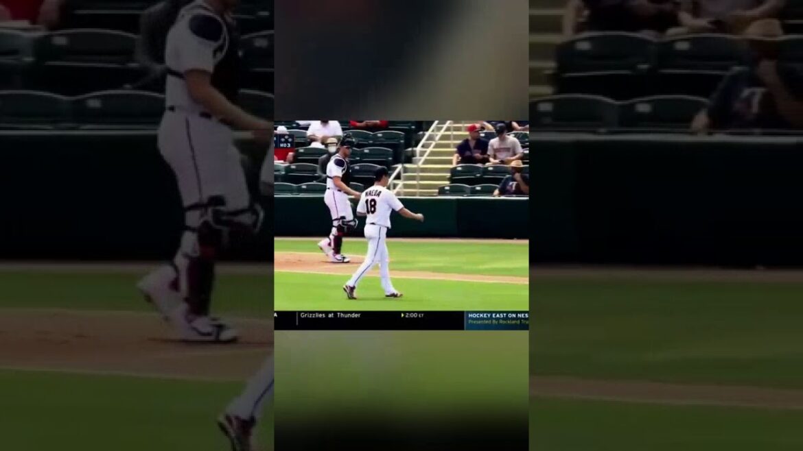 Kenta Maeda Fans FIVE BATTERS in spring Debut | #shorts