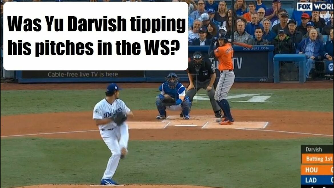 Was Yu Darvish tipping pitches in World Series game 7? His every pitch – can you see it? Was Yu Darvish tipping pitches in World Series game 7? His every pitch - can you see it?