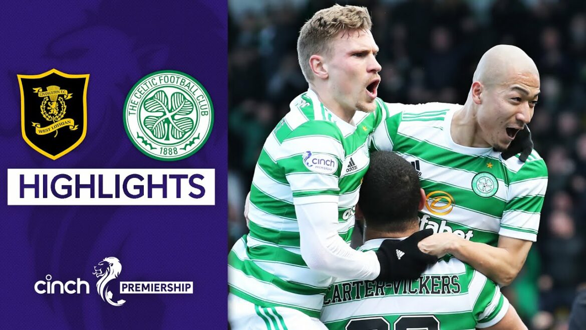 Livingston 1-3 Celtic | Daizen Maeda & James Forrest Maintain Lead for Celtic! | cinch Premiership