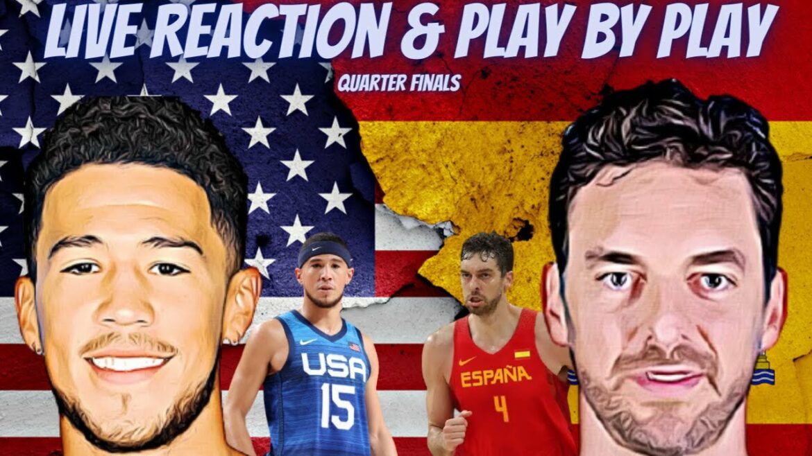 USA vs Spain | Tokyo Olympic Games 2020 | LIVE Basketball Reactions And Play By Play USA vs Spain | Tokyo Olympic Games 2020 | LIVE Basketball Reactions And Play By Play