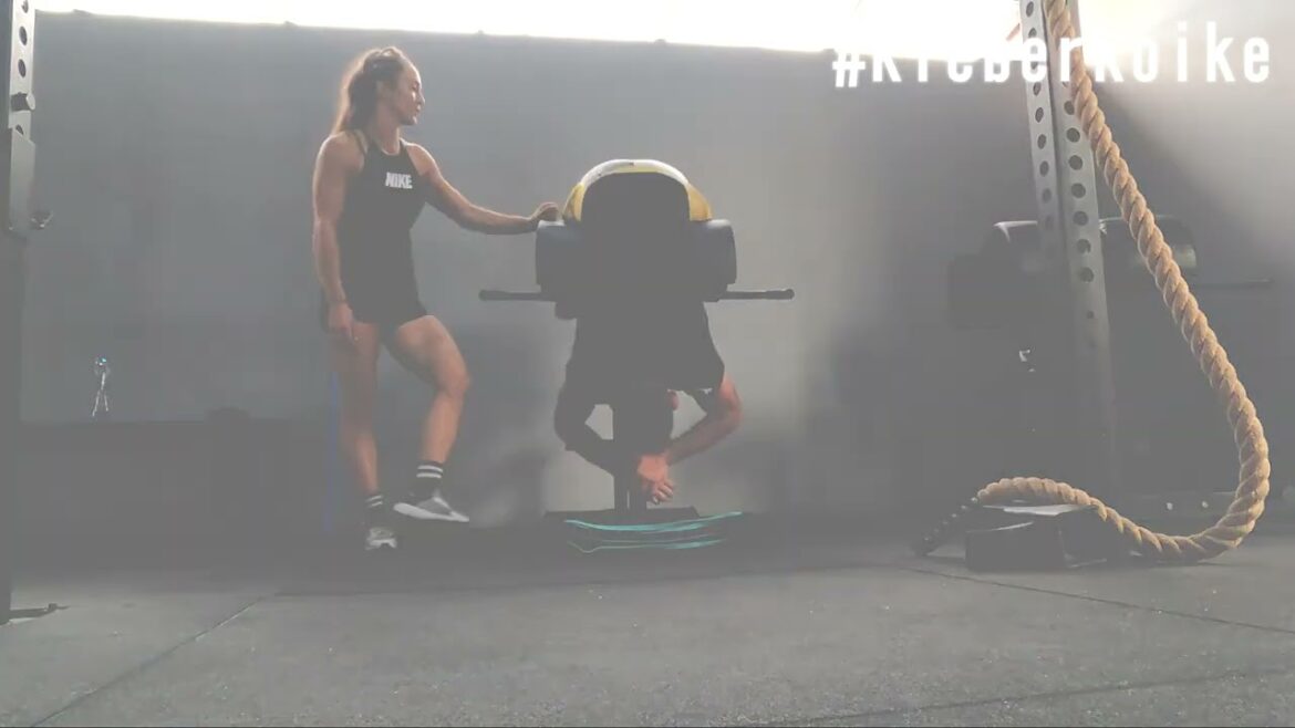 Physical training under the guidance of a former Olympian Klebel Koike's training camp in Thailand