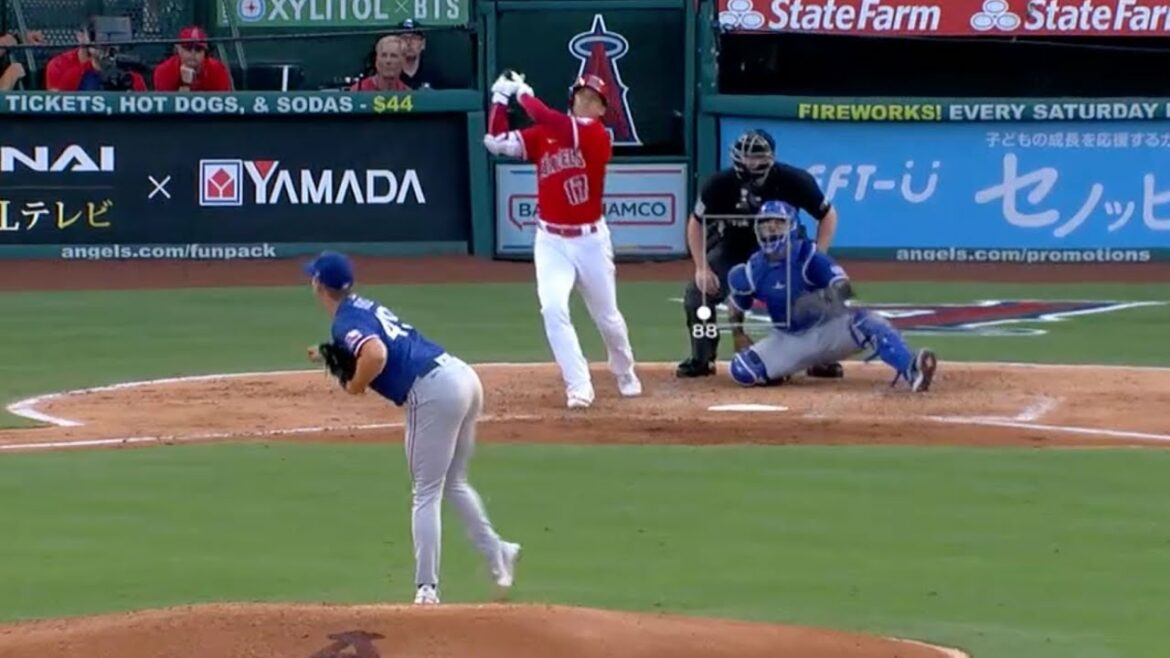 Shohei Ohtani with a MONSTER home run for the lead!