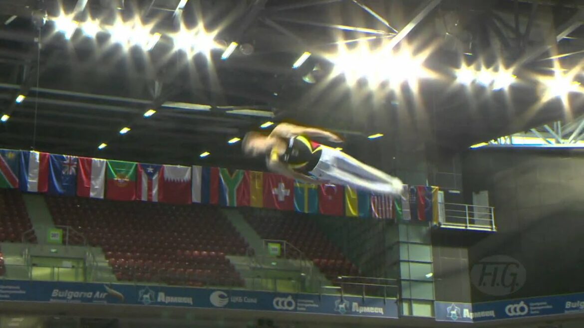 Daniel SCHMIDT (GER) — 2013 Trampoline Worlds, Qualifications Daniel SCHMIDT (GER) -- 2013 Trampoline Worlds, Qualifications