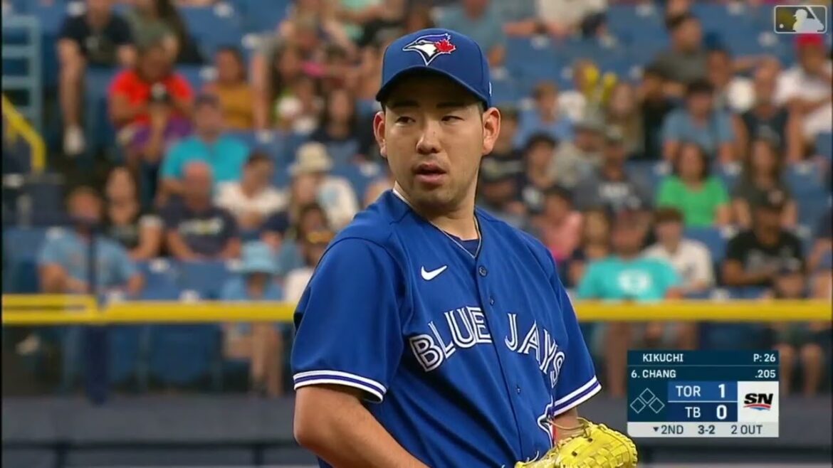 Yusei Kikuchi threw 4 times and struck out 5! The control of the assignment is also suppressed to 1 balls!