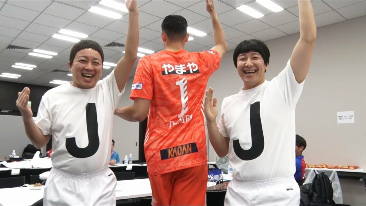 When the JJ brothers hit Vegalta Sendai Schmidt Daniel directly, such a J was found! #Look for J