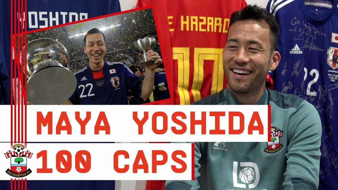INTERNATIONAL SAINTS | 100 caps for Maya Yoshida!