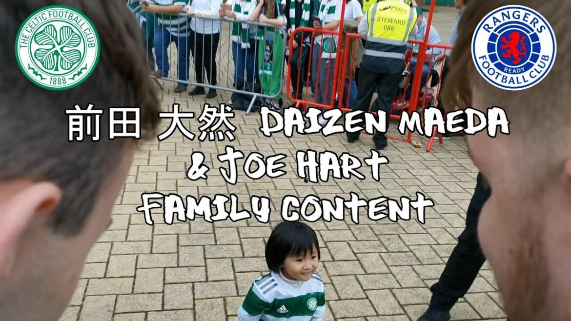 Daizen Maeda Daizen Maeda & Joe Hart Family Content – Celtic – Celtic 4 – Rangers 0 – 03 September 2022 Daizen Maeda Daizen Maeda & Joe Hart Family Content - Celtic - Celtic 4 - Rangers 0 - 03 September 2022