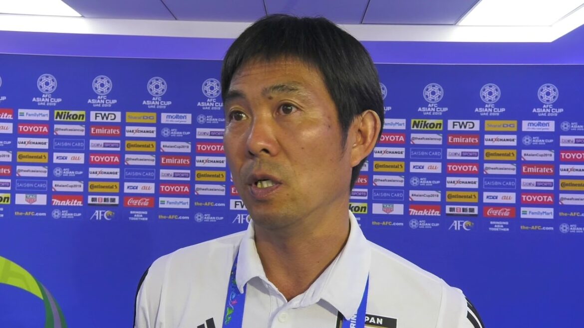 Quarter-finals: Japan's Hajime Moriyasu pre-match mixed zone interview