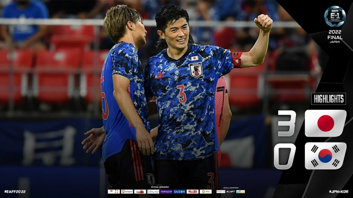 #EAFF E-1 Football Championship 2022 Final Japan M6 Highlights Japan vs Korea Rep.
