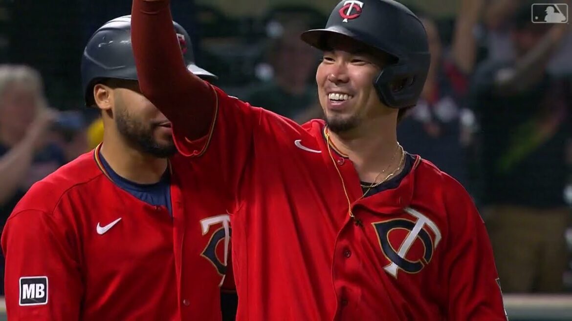 Kenta Maeda Participated as a pinch runner and stepped on the home of Sayonara!