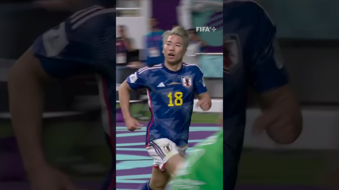 Asano winning goal STUNS Germany as Japan complete comeback! | #ShortsFIFAWorldCup