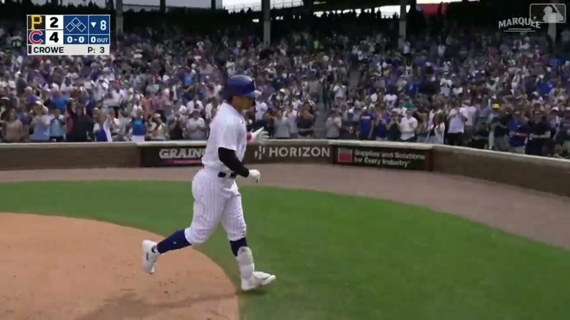 Seiya Suzuki Just a little more to go off the field! A perfect No. 8 home run! One shot since April at the home base! Seiya Suzuki Just a little more to go off the field! A perfect No. 8 home run! One shot since April at the home base!