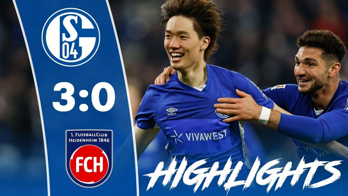 ITAKURA lets everyone get out |  Highlights |  FC Schalke 04 - 1.FC Heidenheim 3:0