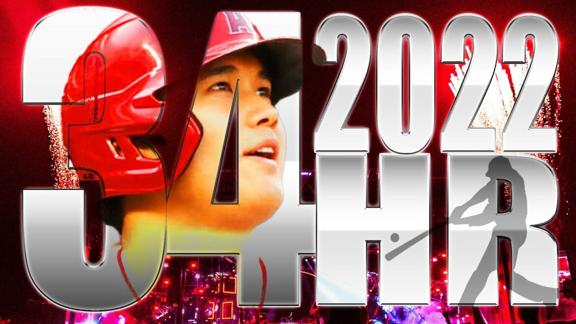 [ #大谷翔平 全34 ホームラン ] SHOHEI OHTANI 34 HOME RUN HIGHLIGHTS #Shohei Otani 2022