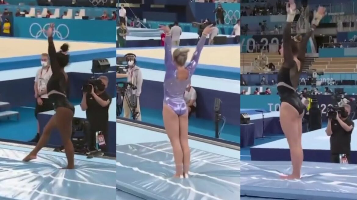 Vault Podium Training 2021 Tokyo Olympic Games